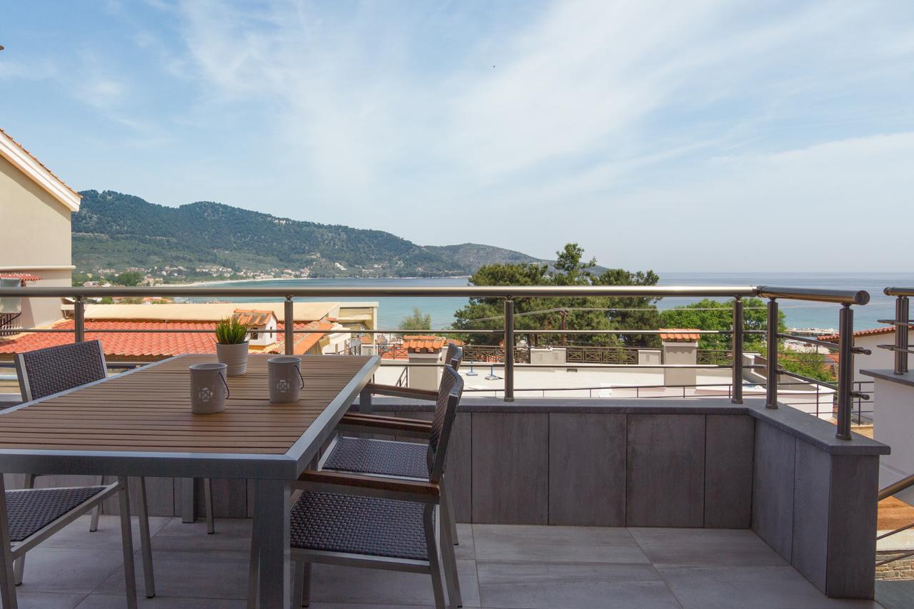 Ntinas Villa With Sea View Skala Potamia  Esterno foto